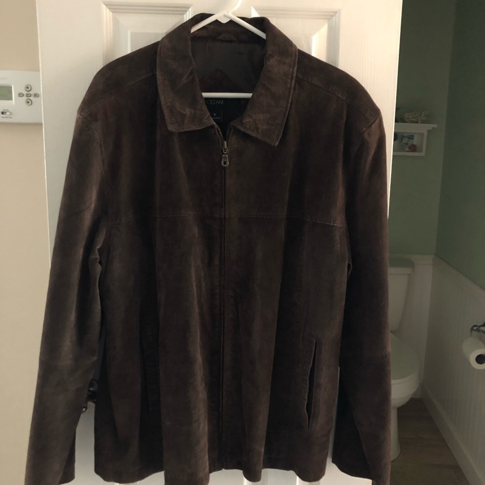 Cezani brown suede jacket
